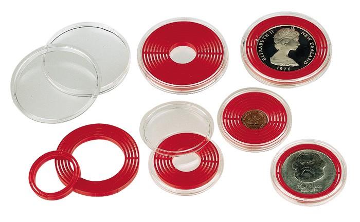 Lindner Coin box capsules 46mm or 58 mm