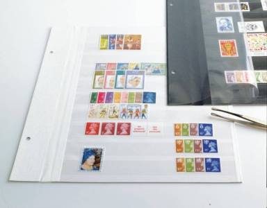 Davo Black Stockpages With 9 Strips