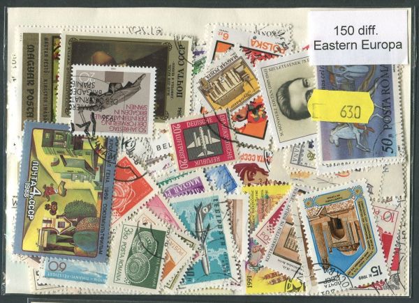 Europe 500 Stamps (L120)