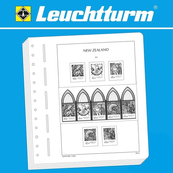 Feuilles pré imprimées Leuchtturm Territoires occupés 2ème guerre mondiale 1940-1945