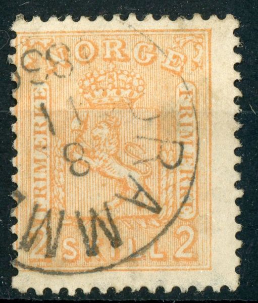 Norway 1867-8 SG.24 F/U