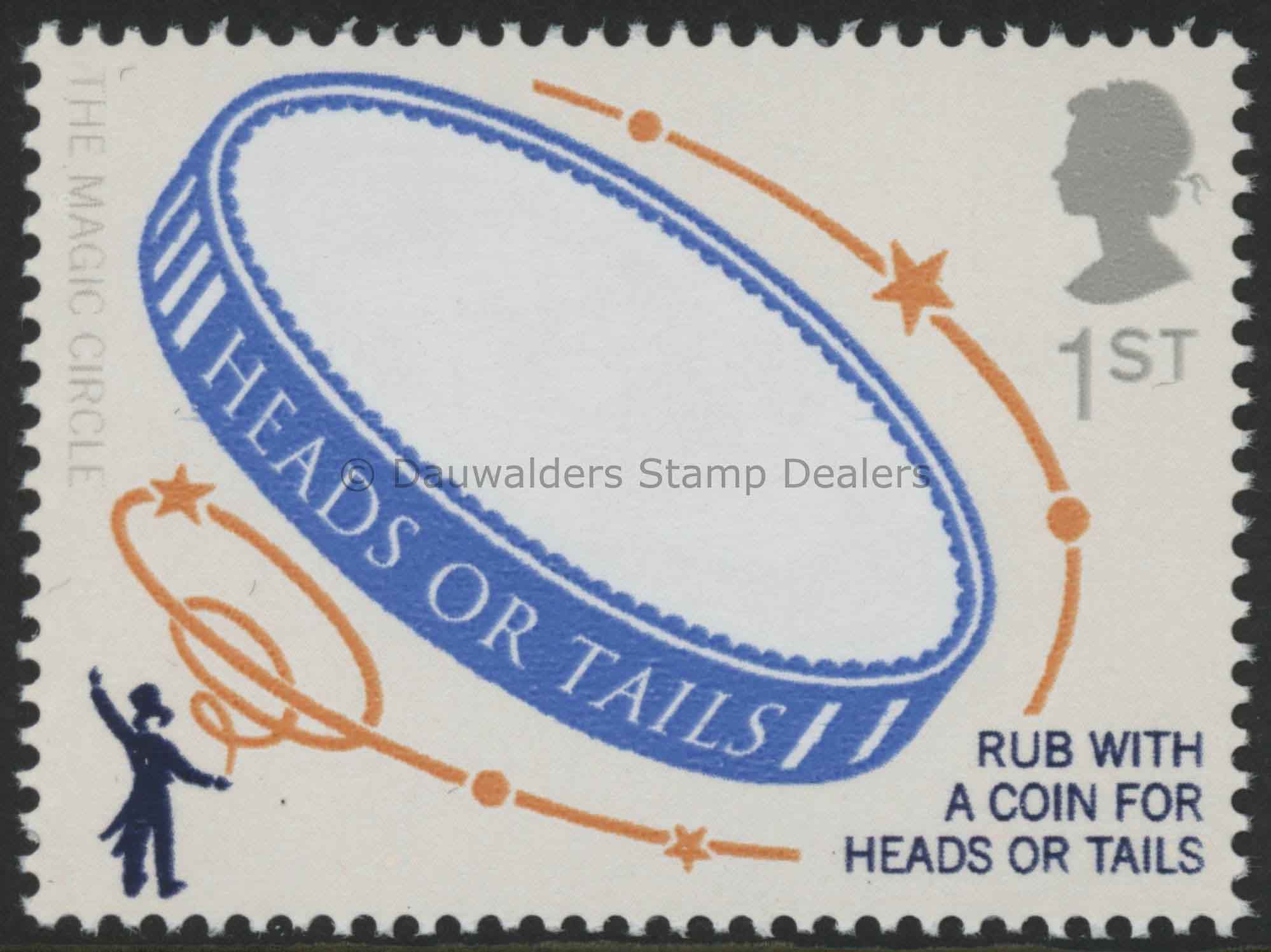 SG2525 1st Coin Heads 2005 Magic Circle