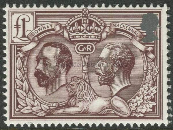 SG3069 KGV Accession £1 (ex MS3065) 2010 Centenary of Accession of
