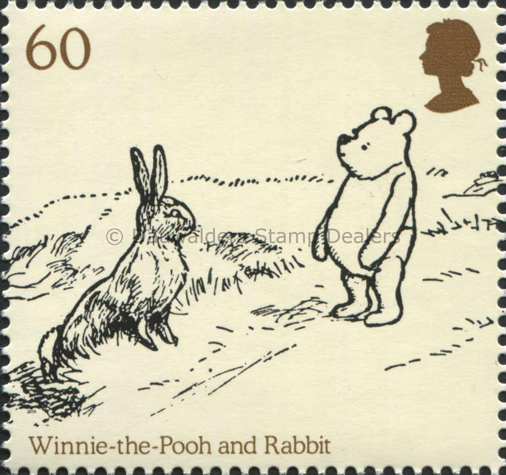 Pooh Box Rabbit SG3123 60p Rabbit 2010 Winne the Pooh