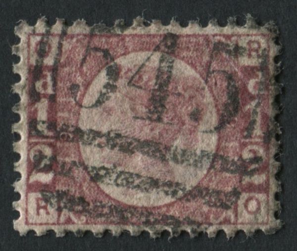 SG48 d Rose plate 9 FD well centred F/U